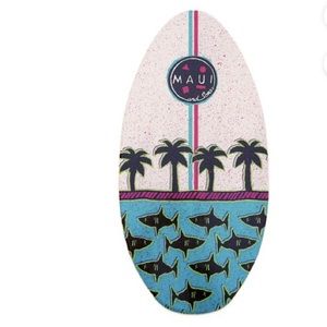 Brand new, still has plastic on it. Maui and Sons 33.5 inch wood skimboard